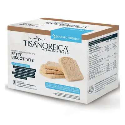 Pane Croccante Gianluca Mech Tisanoreica Fette Biscottate Glycemic Friendly 120gr