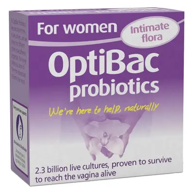 Probiotico per la flora vaginale, 14 capsule, OptiBac