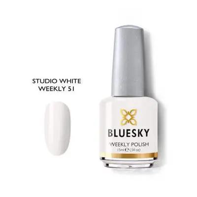 Smalto per unghie Bluesky Studio White 15ml