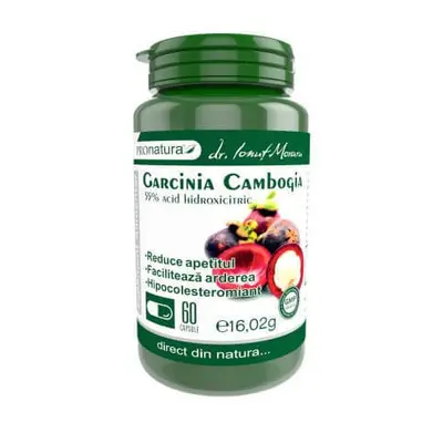 Garcinia Cambogia, 60 capsule, Pro Natura