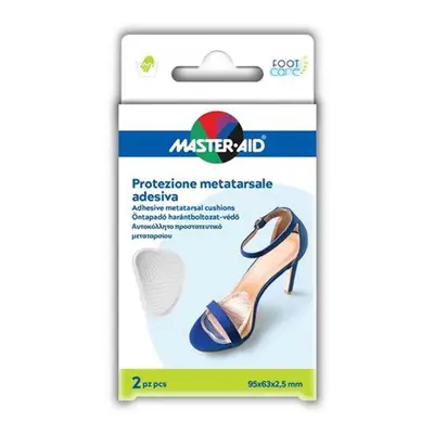 Master-Aid® Foot Care Protezione Metatarsale Adesiva Realizzata In Gel Trasparente 2 Pezzi 95x63