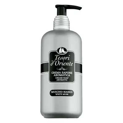 Tesori d'Oriente Sapone liquido mani al muschio bianco, 300 ml