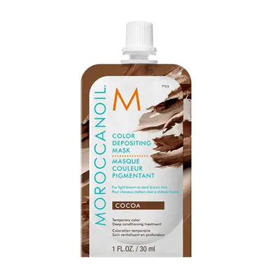 Maschera per capelli colorante al cacao, 30 ml, Moroccanoil