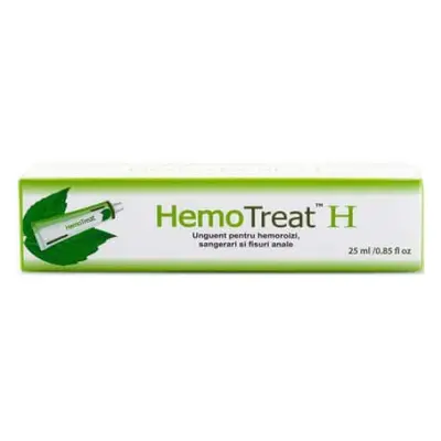 Unguento per emorroidi Hemotreat H, 25 ml, GlobalTreat