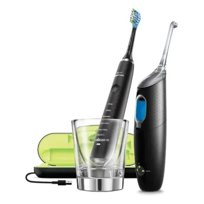 Spazzolino sonico elettrico - Diamond Clean, nero, HX9352/04, Philips Sonicare