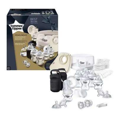 Set sterilizzatore per microonde e tiralatte manuale, Tommee Tippee