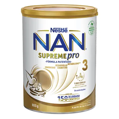 Formula di latte in polvere Nan 3 Supreme Pro, 800 gr, Nestle