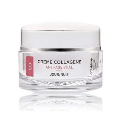 Crema viso al collagene Vital Anti-Age, 50 ml, Coveline