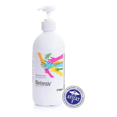 Gel idroalcolico per la disinfezione delle mani, 500 ml, Klintensiv