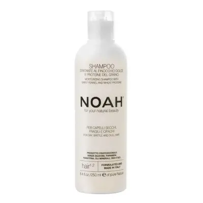 Shampoo al finocchio per capelli secchi e fragili (1.2) x 250ml, Noah