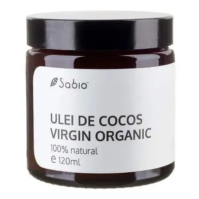 Olio di cocco vergine biologico, 120 ml, Sabio