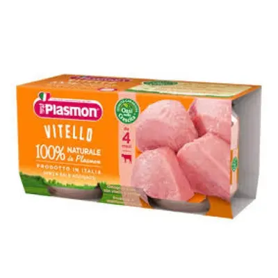 Plasmon Omogeneizzato Vitello 2 Vasetti Da 80g