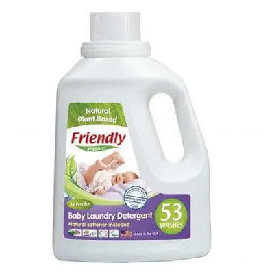 Detersivo per bucato per neonati, con lavanda e camomilla, 1567 ml, Friendly Organic