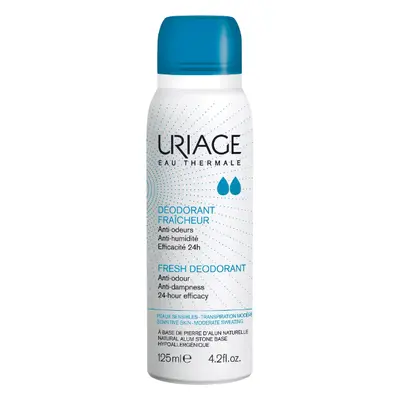 Uriage Eau Thermale - Deodorante Rinfrescante Fraicheur Spray, 125ml