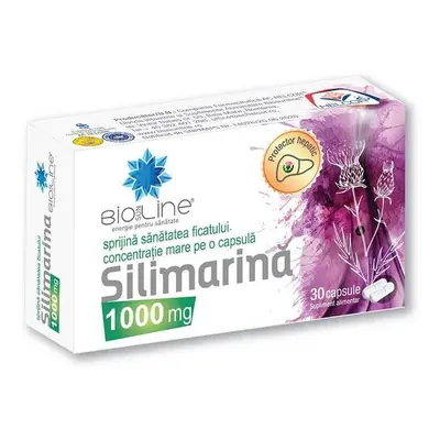 Silimarina 1000 mg, 30 capsule, Helcor