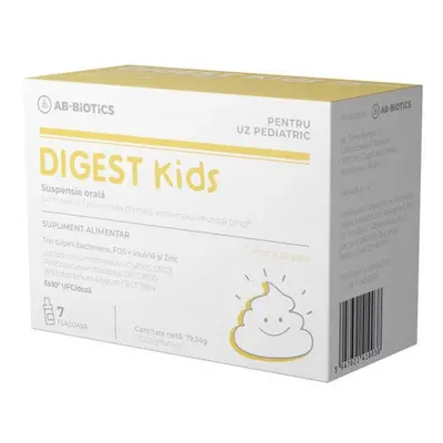 Digest Family sospensione orale, 7 flaconi, Ab-Biotics