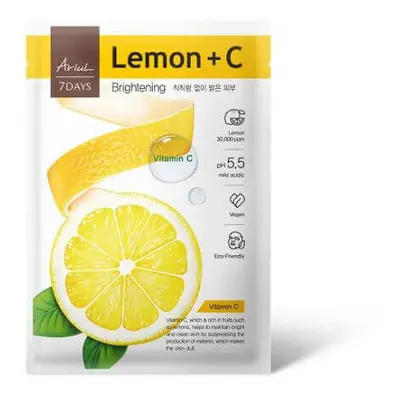 Maschera con limone e vitamina c 7Days Plus, 1 pz, Ariul