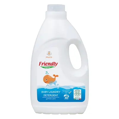 Detersivo per bucato dal profumo fruttato, 2000 ml, Friendly Organic