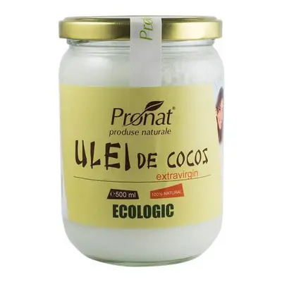 Olio di cocco extravergine BIO, 500 ml, Pronat