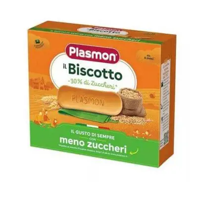 Biscotti con zucchero ridotto al 30%, 320 g, Plasmon