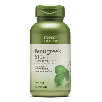 Gnc Herbal Plus Fieno Greco 610 Mg, Fieno Greco, 100 Cps