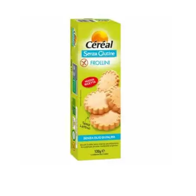 Biscotti senza glutine e lattosio Natur, 120 g, Cereali