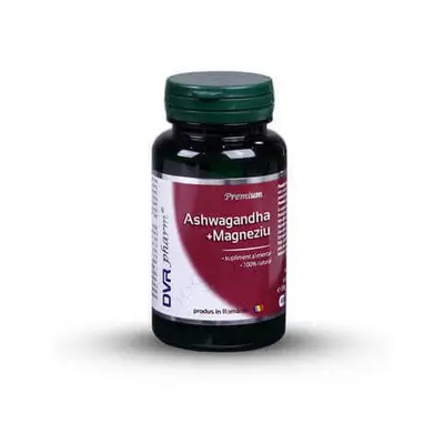 Ashwagandha + Magnesio, 60 capsule, DVR Pharm