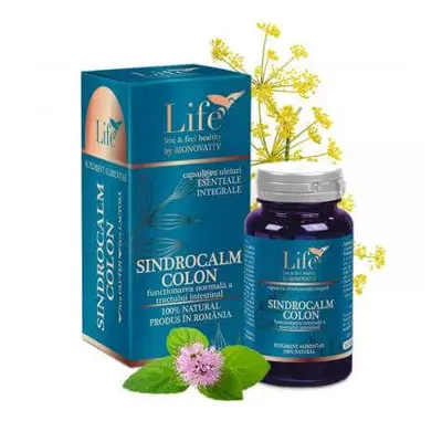 SindroCalm Colon capsule con oli essenziali, 30 capsule, Bionovativ