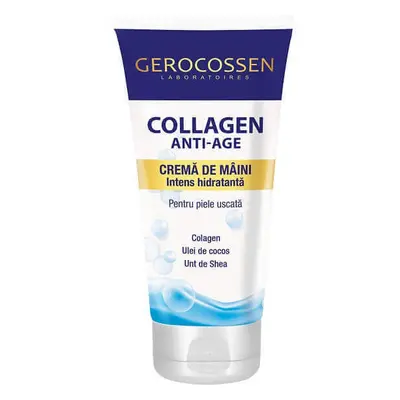 Collagene Anti-Age crema per le mani intensamente idratante, 75 ml, Gerocossen