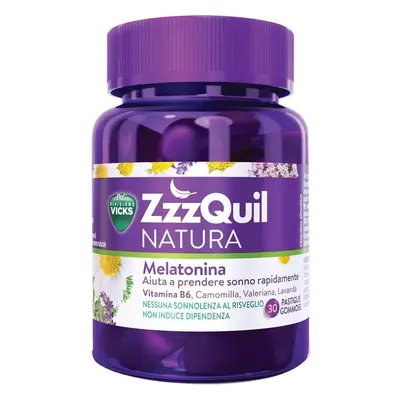 ZzzQuil Natura Melatonina 30 pastiglie gommose