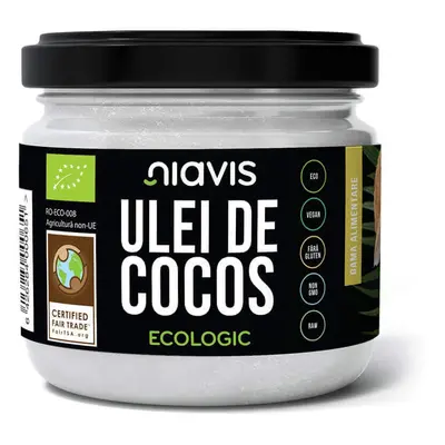 Olio di cocco extravergine biologico, 200g, Niavis