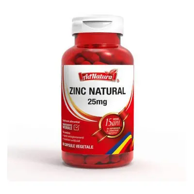 Zinco naturale, 60 capsule, AdNatura