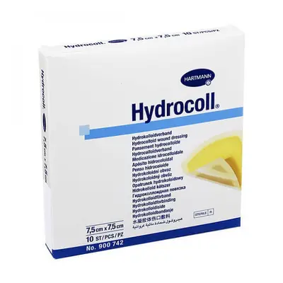 Medicazione idrocolloidale Hydrocoll, 7,5x7,5 cm (900742), 10 pezzi, Hartmann