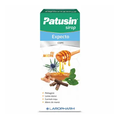 Patusin Expecto sciroppo per bambini, 100 ml, Laropharm