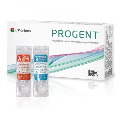 Soluzione disinfettante Progent, 5+5 dosi, Menicon