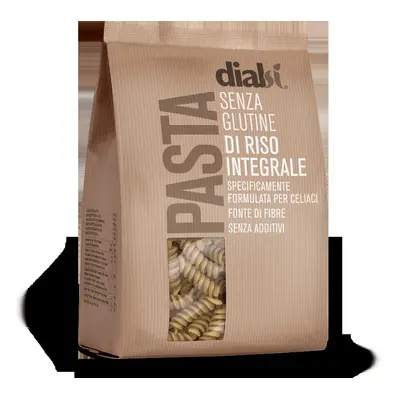 Dialsì® Pasta Di Riso Integrale Senza Glutine Formato Fusilli 400g