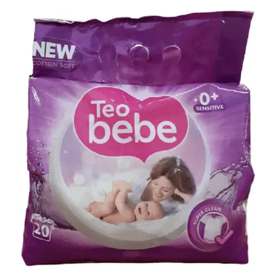 Detersivo per bucato in polvere alla lavanda e sapone naturale, 1,5 kg, Teo Bebe