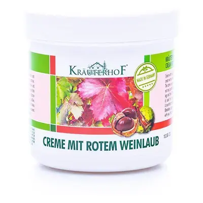 Kräuterhof Crema alla Vite Rossa e Castagna per Gambe e Piedi, 250 ml