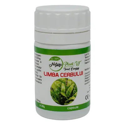 Lingua di cervo 300 mg, 60 capsule, Natura Plant