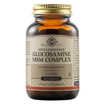 Complesso Glucosamina MSM, 60 compresse, Solgar (Vegartidol)