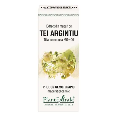 Estratto di gemme di lime argentato, 50 ml, estratto vegetale