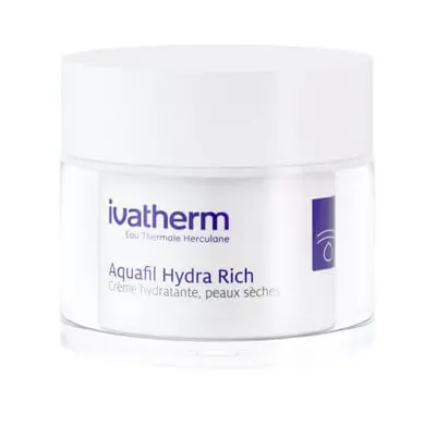 Crema idratante per pelli secche Aquafil Hydra Rich, 50 ml, Ivatherm