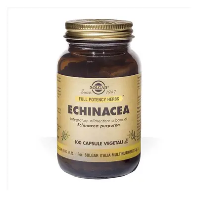 Solgar Echinacea Integratore Alimentare 100 Capsule Vegetali