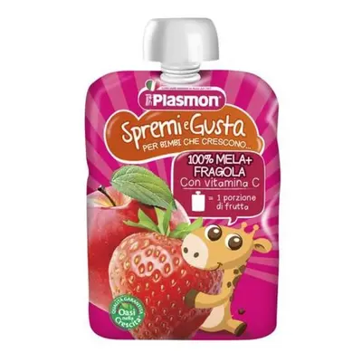 Plasmon Spremi E Gusta Mela E Fragola 100ML