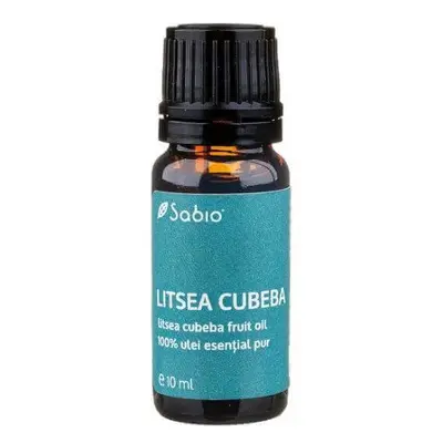 Olio essenziale puro al 100% Litchea Cubeba, 10 ml, Sabio