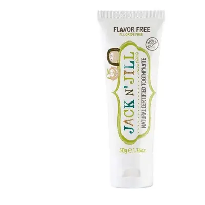 Dentifricio naturale per bambini senza sapore, +6 mesi, 50 g, Jack N Jill