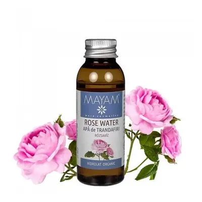 Acqua di rosa damascena bio, 50 ml, Mayam