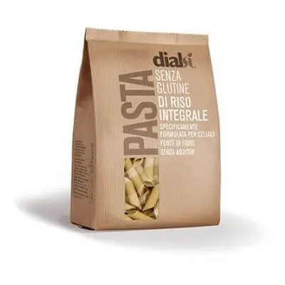 Dialsì® Pasta Di Riso Integrale Senza Glutine Formato Penne 400g