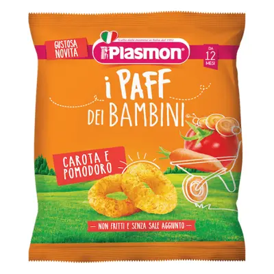 I Paff Dei Bambini Gusto Carota E Pomodoro Plasmon 15g