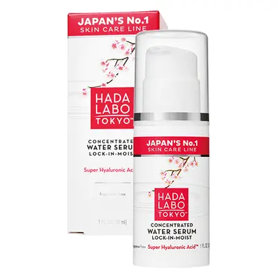 Siero concentrato in acqua con acido super ialuronico, 30 ml, Hada Labo Tokyo